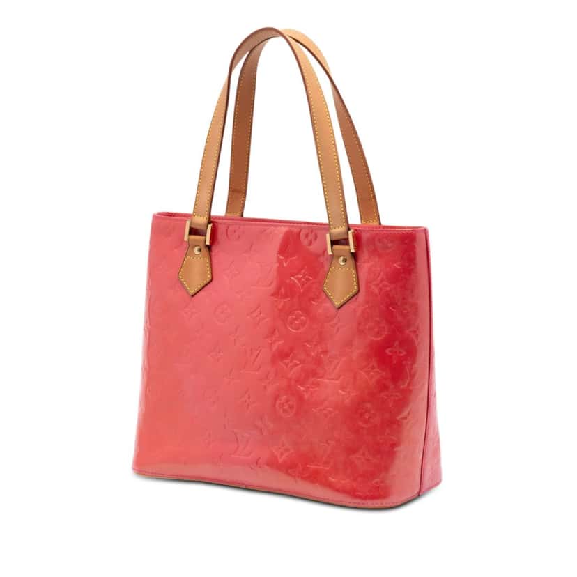 Louis Vuitton Monogram Vernis Houston Pink Leather Very good condition - Back View