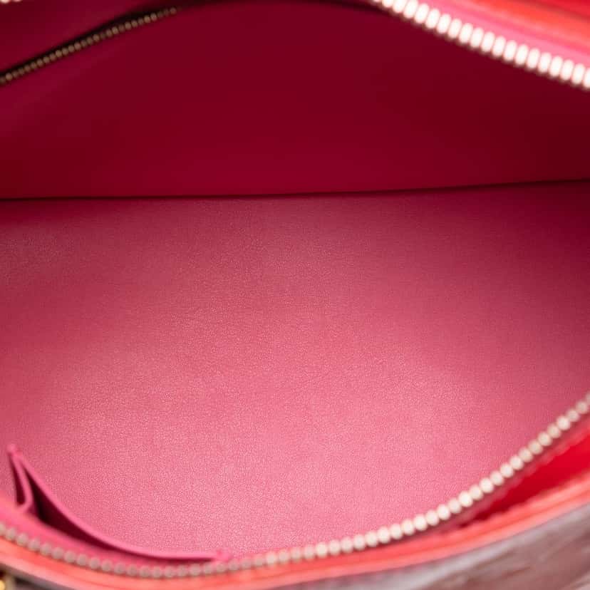 Louis Vuitton Monogram Vernis Houston Pink Leather Very good condition - Model View