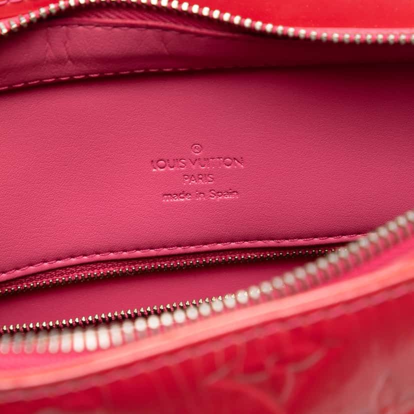 Louis Vuitton Monogram Vernis Houston Pink Leather Very good condition - Box View
