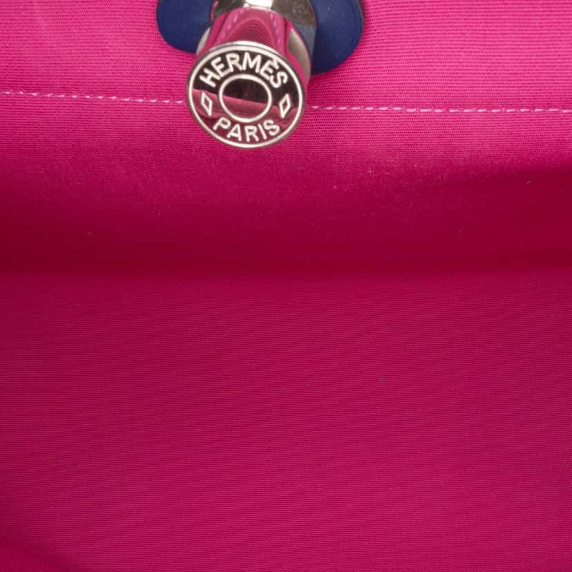 Hermès Toile Herbag Zip 31 Pink Very good condition - Box View