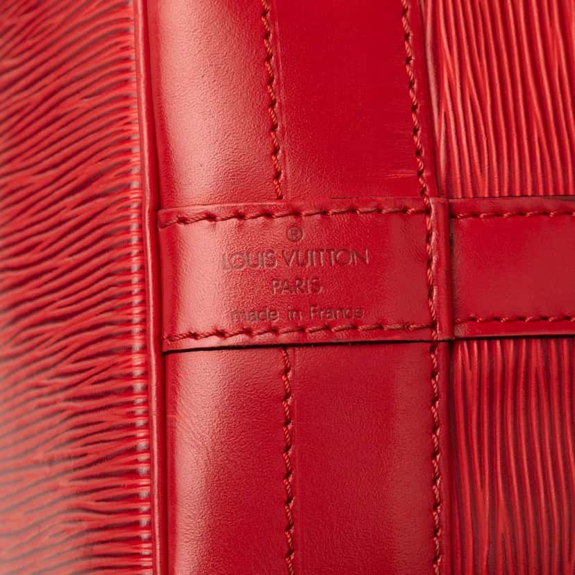 Louis Vuitton Epi Noe GM Red Leather Very good condition - Box View