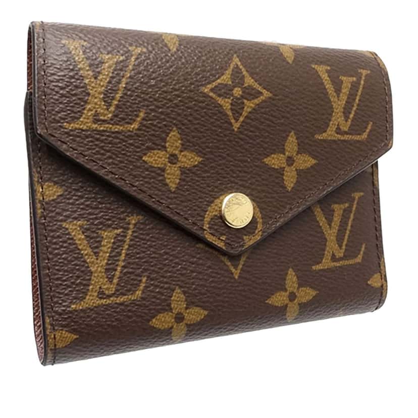 Louis Vuitton Monogram Victorine Wallet Brown Very good condition - Back View