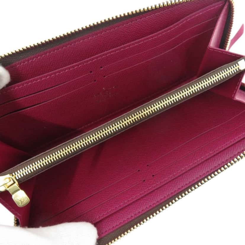 Louis Vuitton Monogram Clemence Long Wallet Brown Very good condition - Inside View
