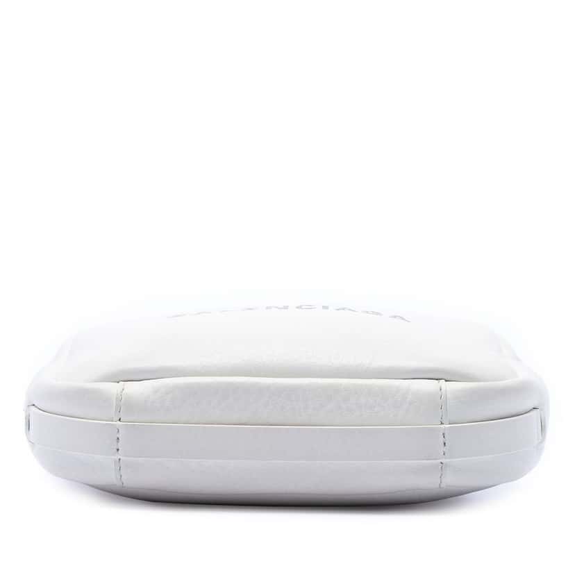 Balenciaga Leather Everyday Camera Bag XS White Leather Very good condition - Inside View