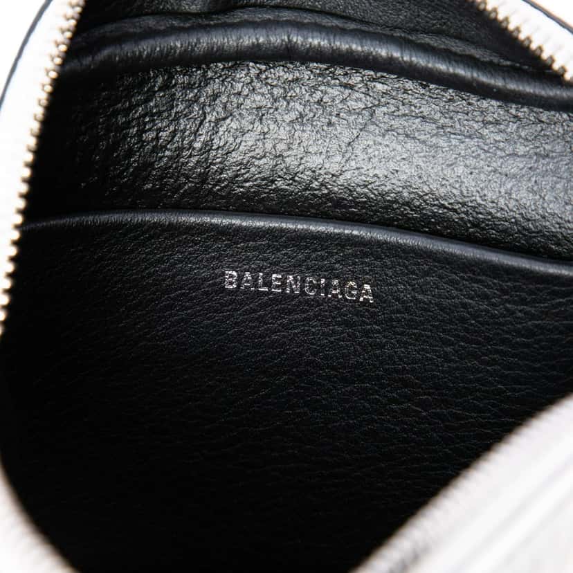Balenciaga Leather Everyday Camera Bag XS White Leather Very good condition - Box View