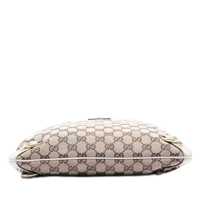 Gucci GG Canvas Abbey D Ring Crossbody Beige Very good condition - Inside View