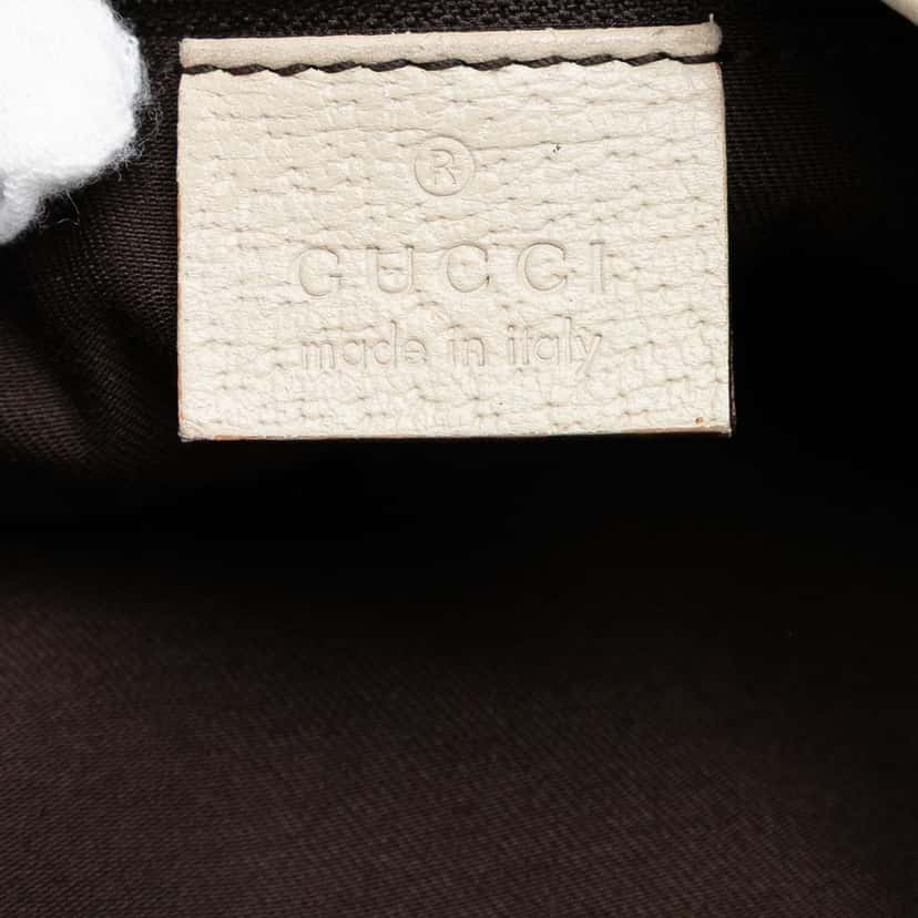 Gucci GG Canvas Abbey D Ring Crossbody Beige Very good condition - Box View