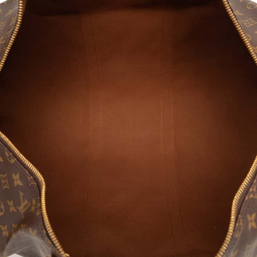Louis Vuitton Monogram Keepall 55 Brown Good condition - Model View