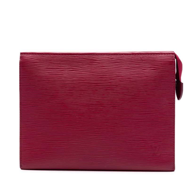 Louis Vuitton Epi Toiletry Pouch 26 Red Leather Very good condition - Front View
