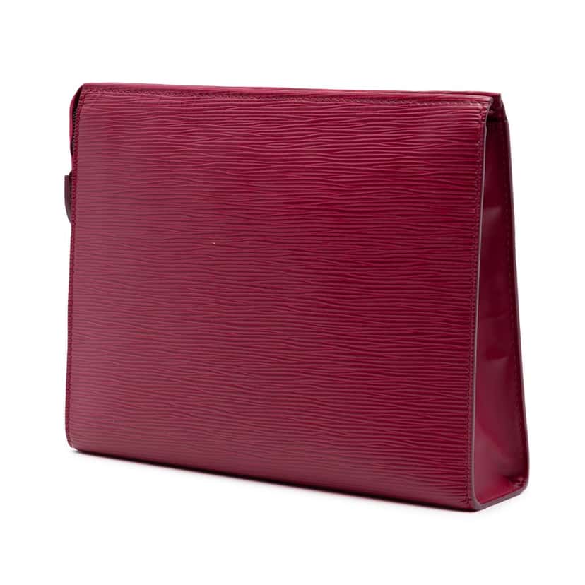 Louis Vuitton Epi Toiletry Pouch 26 Red Leather Very good condition - Back View