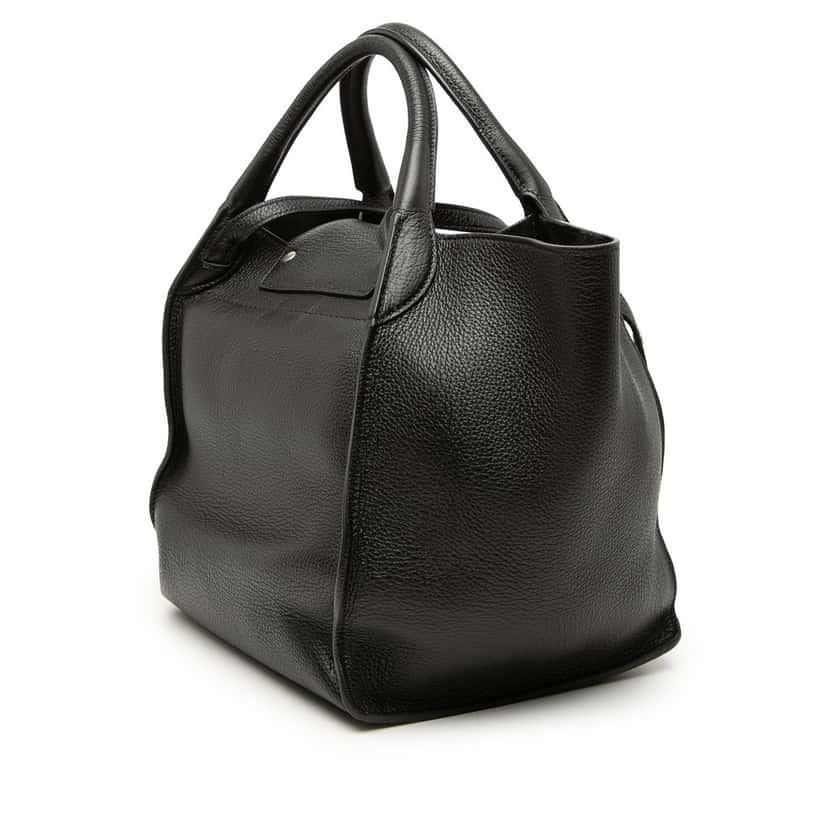 Celine Small Supple Grained Calfskin Big Bag Black Leather Very good condition - Back View