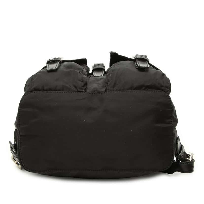 Prada Tessuto Drawstring Backpack Black Very good condition - Inside View