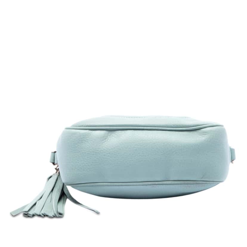 Gucci Leather Soho Disco Crossbody Blue Leather Very good condition - Inside View