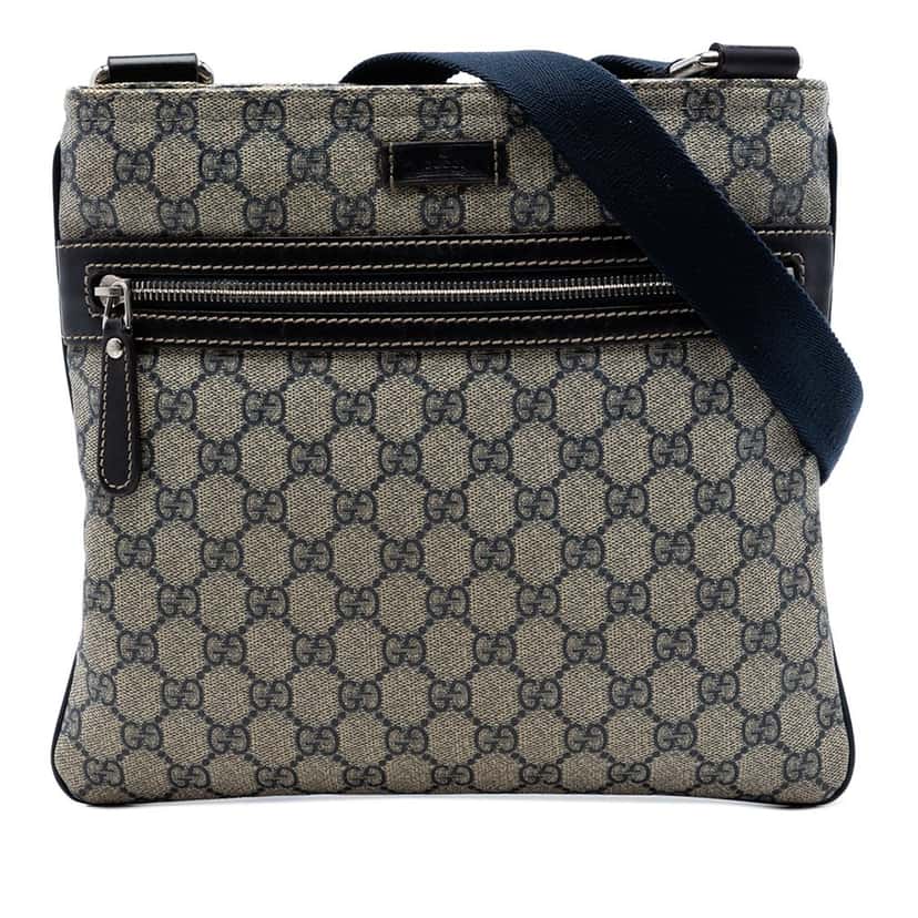 Gucci GG Supreme Crossbody Beige Very good condition - Front View