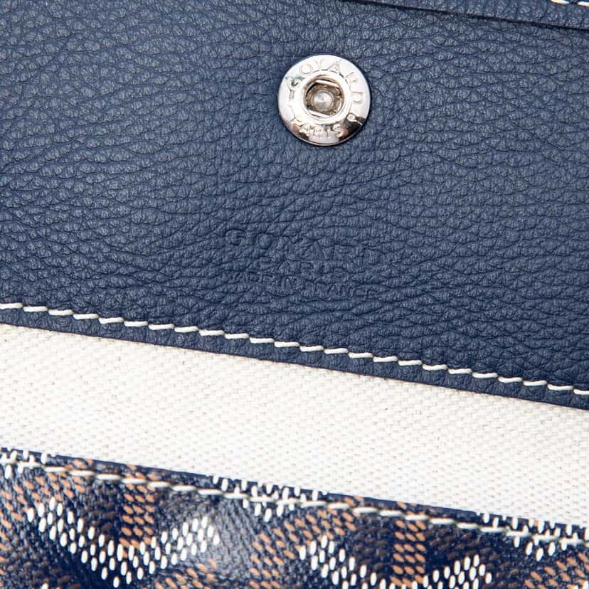 Goyard Goyardine Saint Louis PM Blue Very good condition - Box View