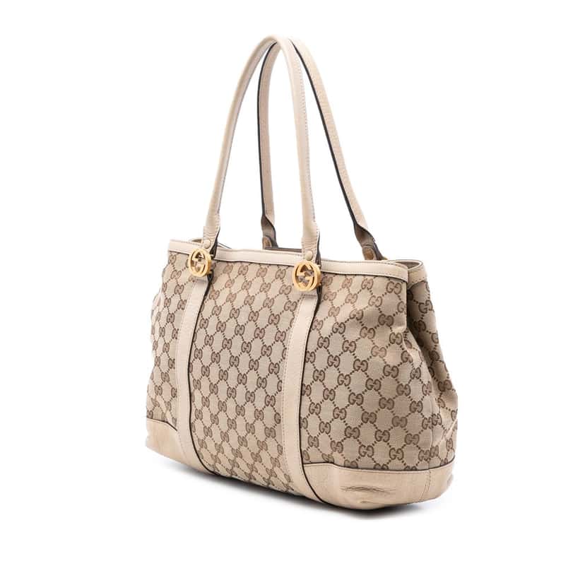 Gucci GG Canvas Miss GG Tote Beige Very good condition - Back View