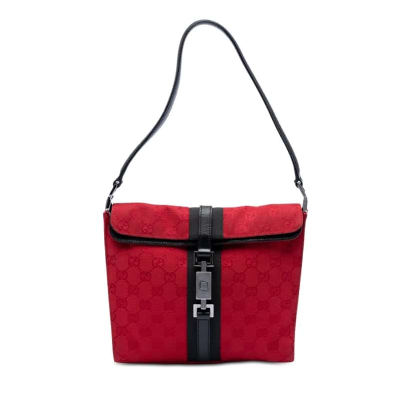 Gucci GG Canvas Jackie Shoulder Bag