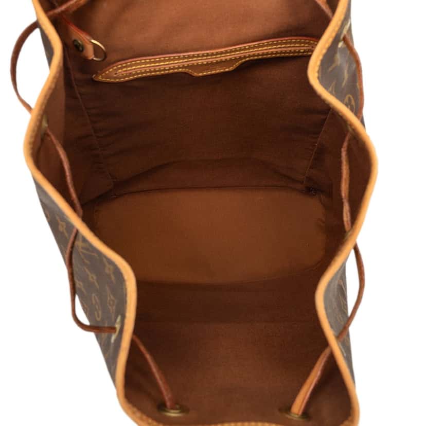 Louis Vuitton Monogram Montsouris GM Brown Very good condition - Model View
