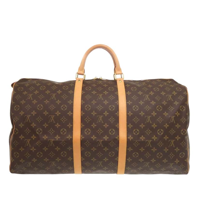 Louis Vuitton Monogram Keepall 60 Brown Very good condition - Back View