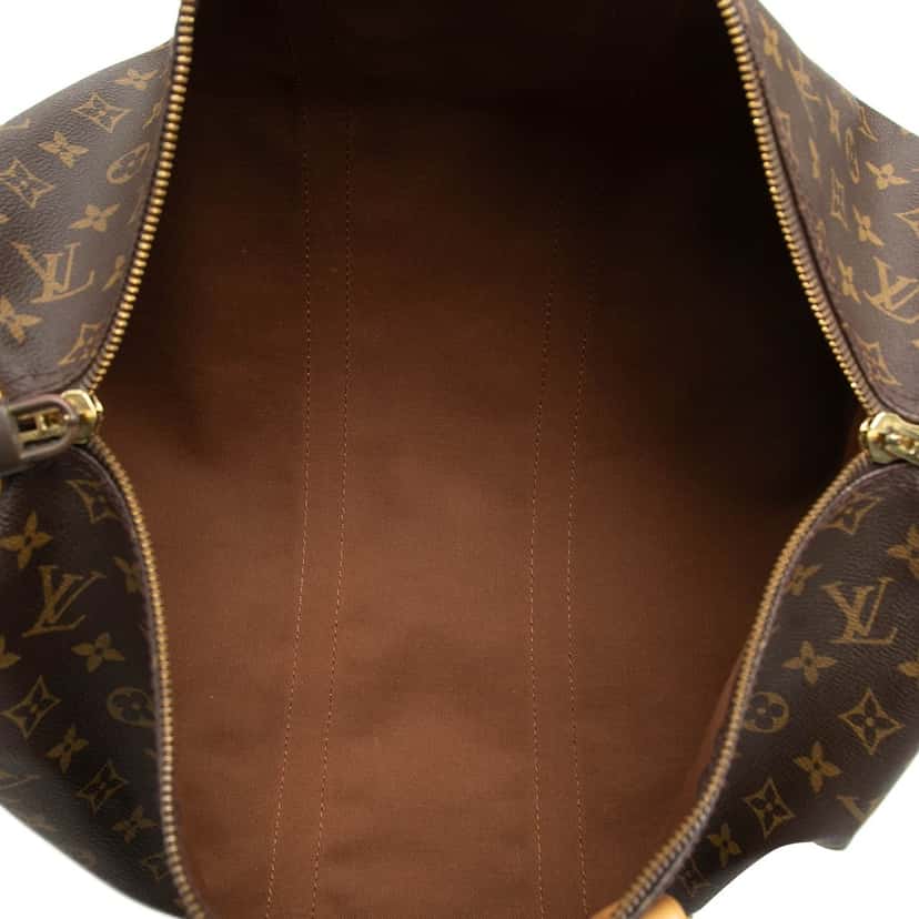 Louis Vuitton Monogram Keepall Bandouliere 45 Brown Very good condition - Model View