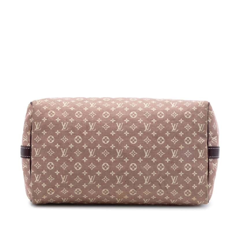 Louis Vuitton Monogram Mini Lin Speedy Bandouliere 30 Red Very good condition - Inside View