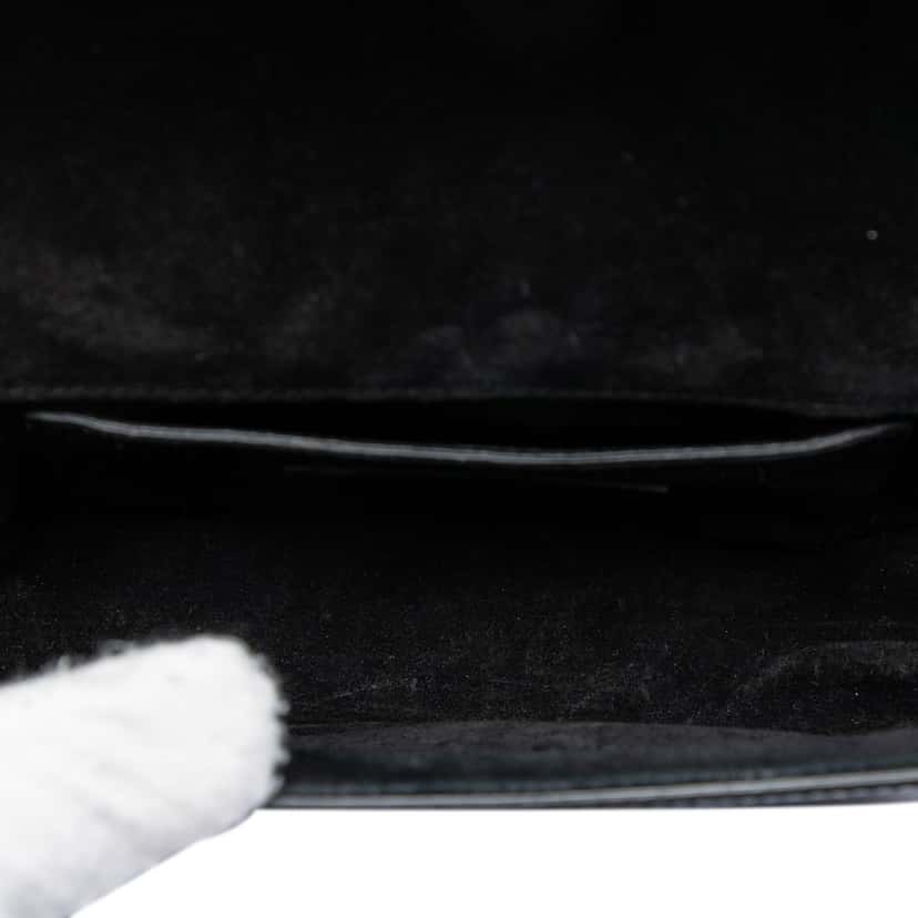 Saint Laurent Small Patent Monogram Universite Bag Black Leather Very good condition - Model View