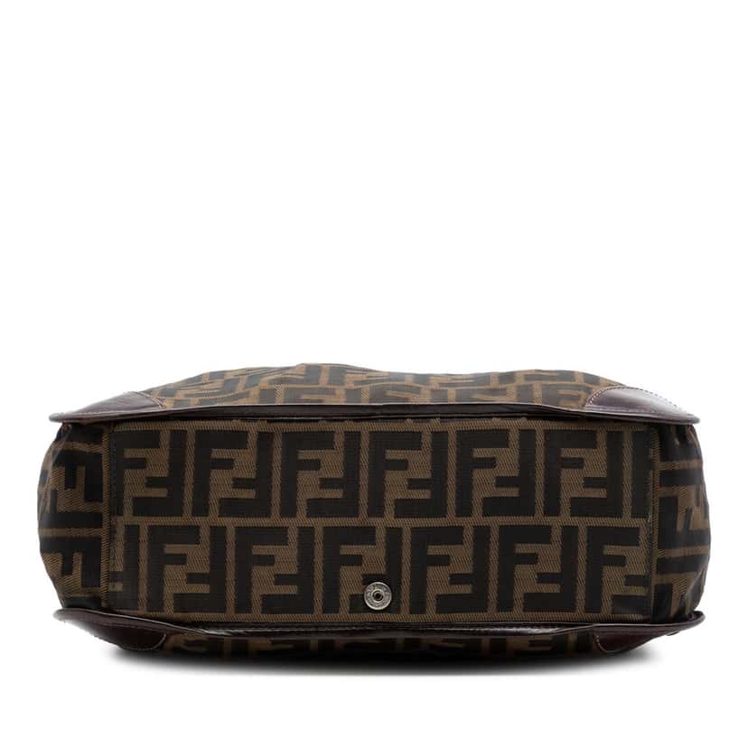 Fendi Zucca Canvas Shopping Tote Brown Very good condition - Inside View