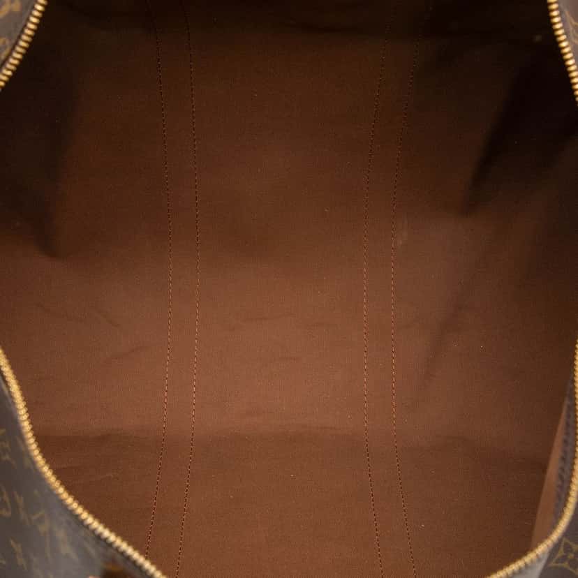 Louis Vuitton Monogram Keepall 50 Brown Very good condition - Model View