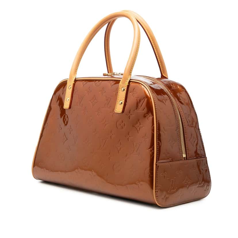 Louis Vuitton Monogram Vernis Tompkins Square Brown Leather Good condition - Back View