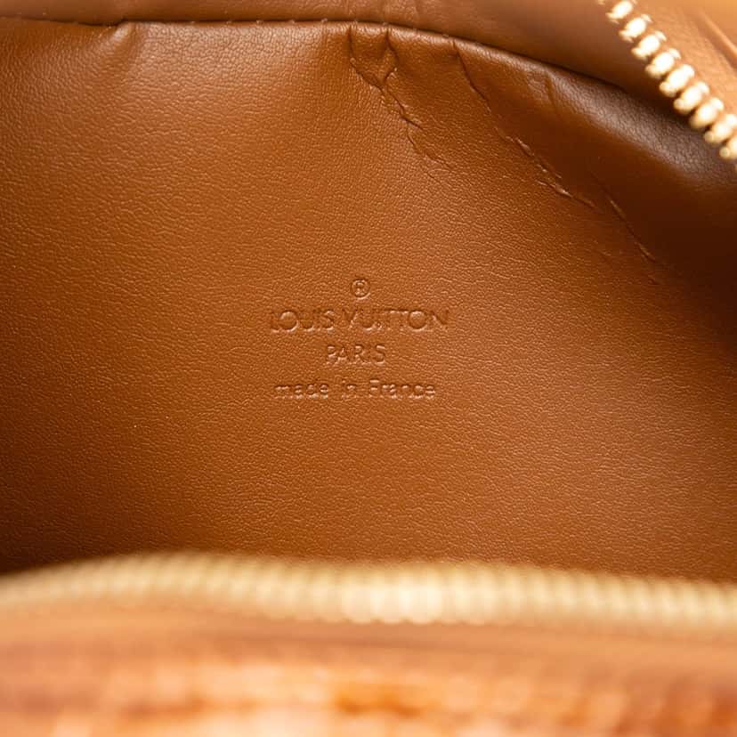 Louis Vuitton Monogram Vernis Tompkins Square Brown Leather Good condition - Box View