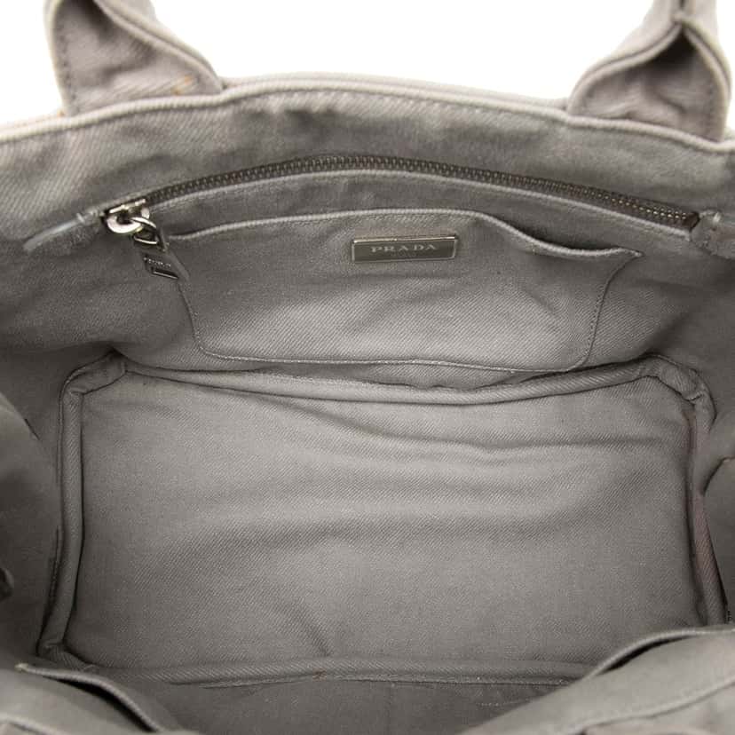 Prada Small Denim Canapa Bijoux and Grommet Satchel Other Very good condition - Model View