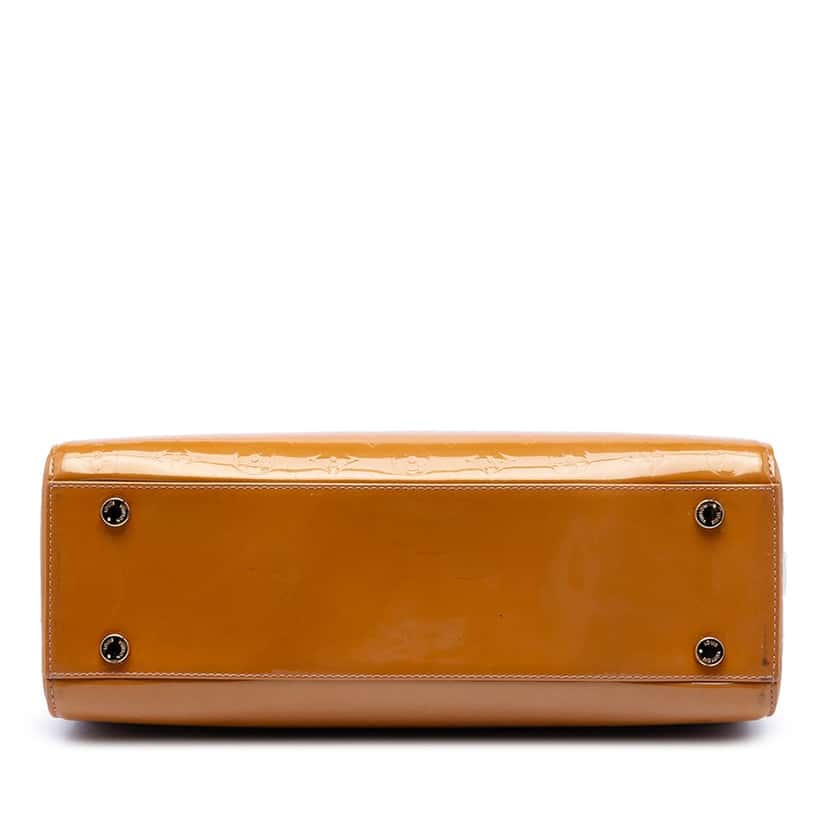 Louis Vuitton Monogram Vernis Brea GM Brown Leather Good condition - Inside View