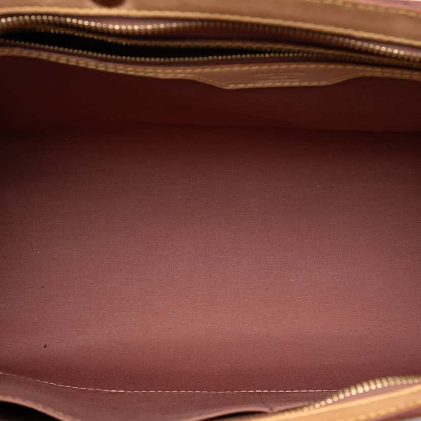 Louis Vuitton Monogram Vernis Brea GM Brown Leather Good condition - Model View