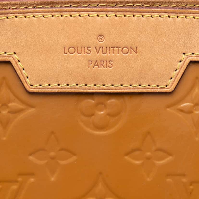 Louis Vuitton Monogram Vernis Brea GM Brown Leather Good condition - Box View