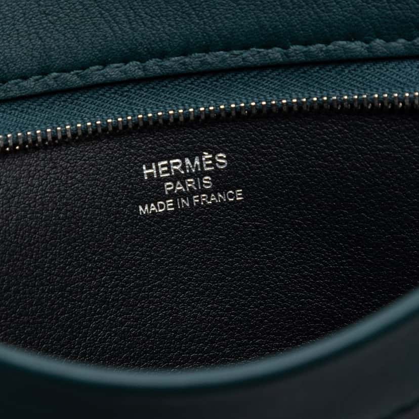 Hermès Barenia and Swift Colormatic Horizontal Crossbody Black Leather Very good condition - Box View