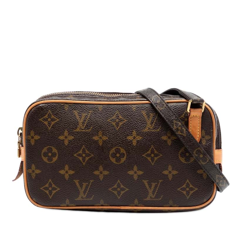 Louis Vuitton Monogram Pochette Marly Bandouliere Brown Very good condition - Front View