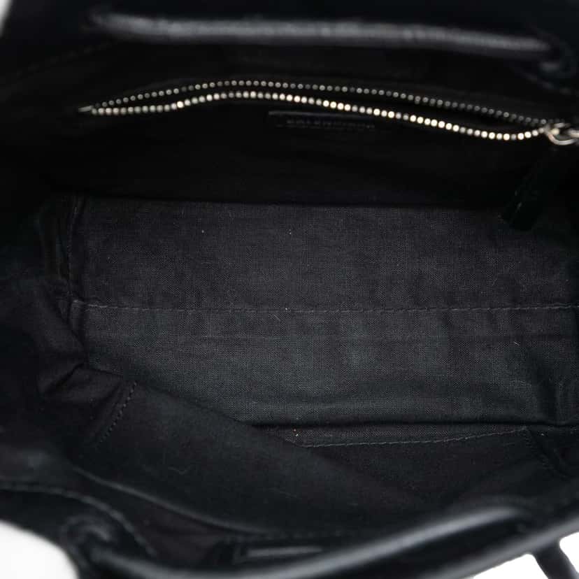 Balenciaga XXS Leather Shopping Tote Black Leather Very good condition - Model View