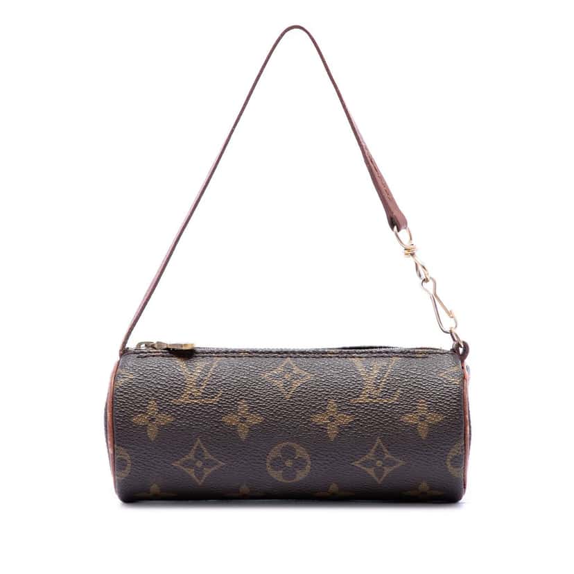 Louis Vuitton Monogram Papillon Pochette Brown Very good condition - Front View