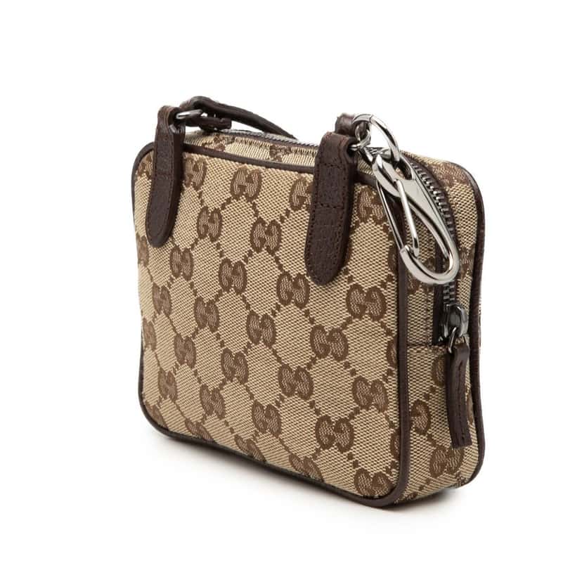 Gucci GG Canvas Crossbody Beige Very good condition - Back View