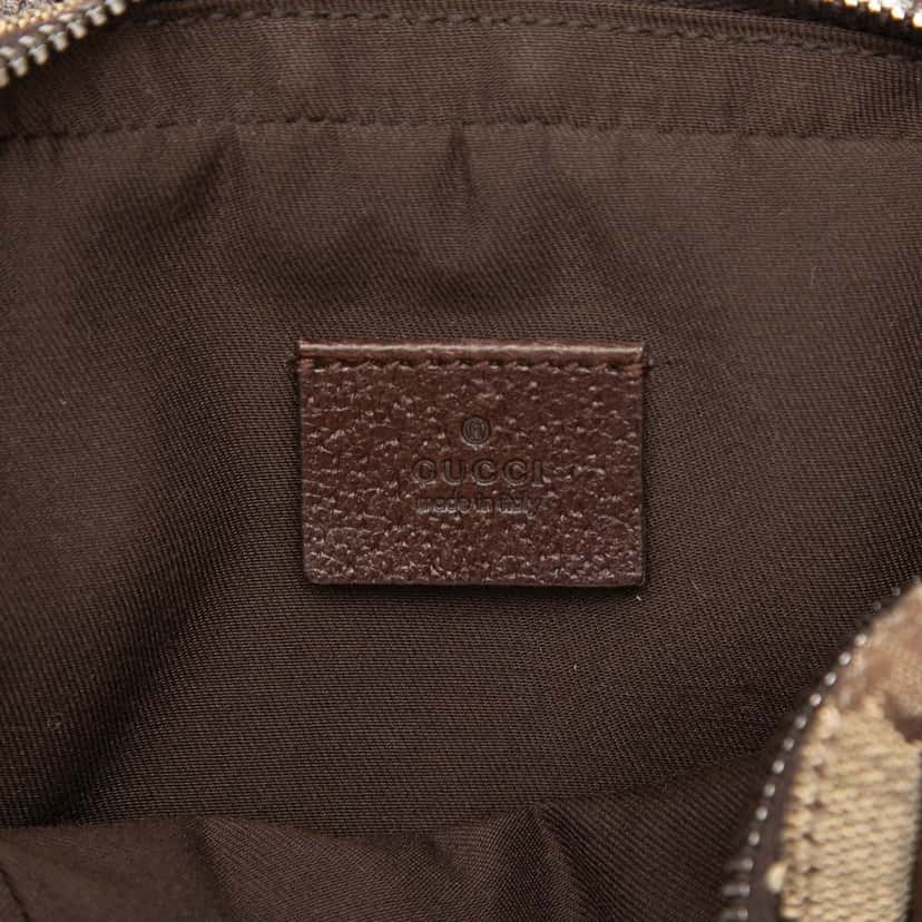Gucci GG Canvas Crossbody Beige Very good condition - Box View