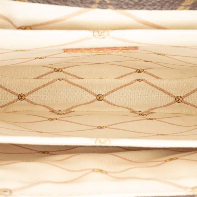 Louis Vuitton Monogram Summer Trunks Pochette Metis Brown Very good condition - Model View