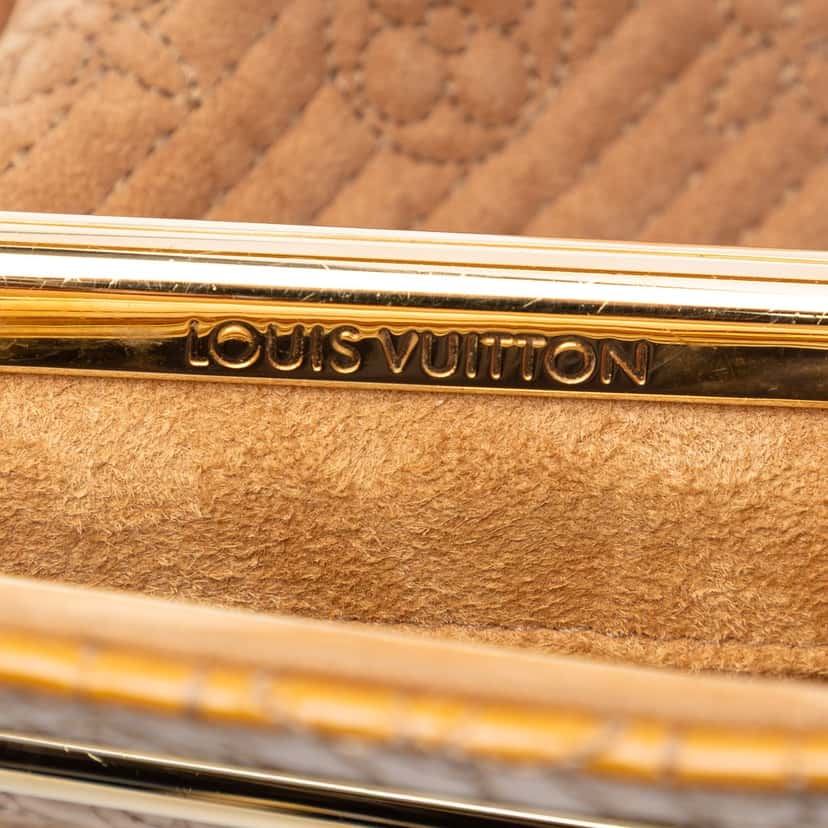Louis Vuitton Monogram Motard After Dark Brown Leather Very good condition - Box View