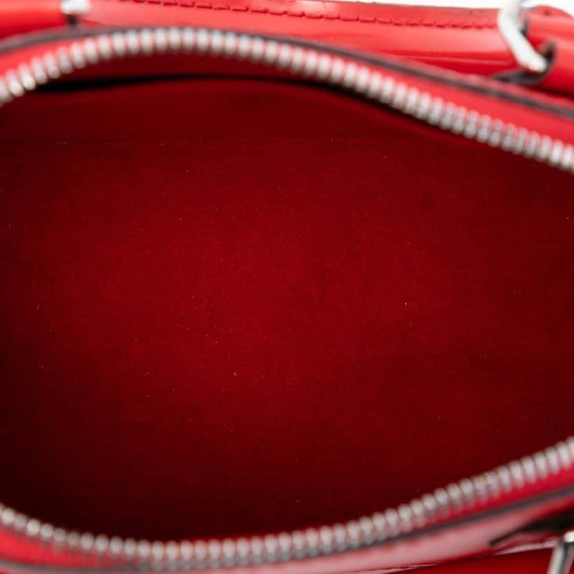 Louis Vuitton Epi Alma BB Red Leather Very good condition - Model View