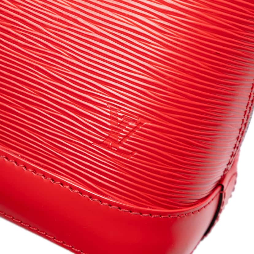Louis Vuitton Epi Alma BB Red Leather Very good condition - Box View