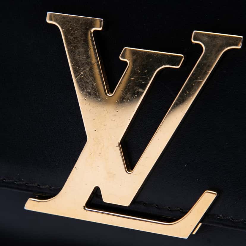 Louis Vuitton Louise Chain GM Black Leather Very good condition - Box View