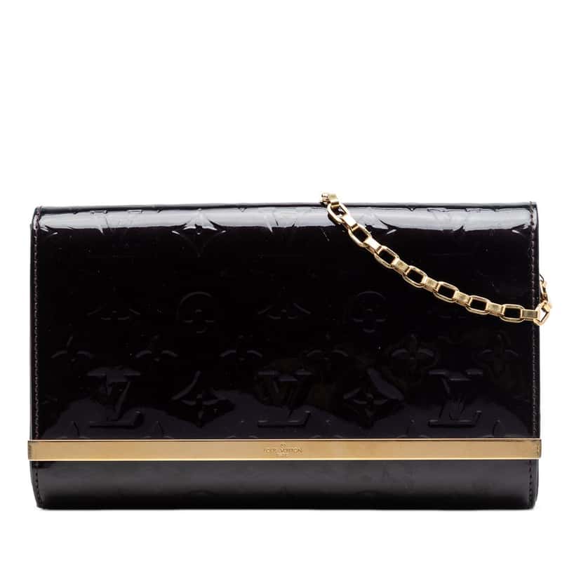 Louis Vuitton Monogram Vernis Ana Purple Leather Very good condition - Front View