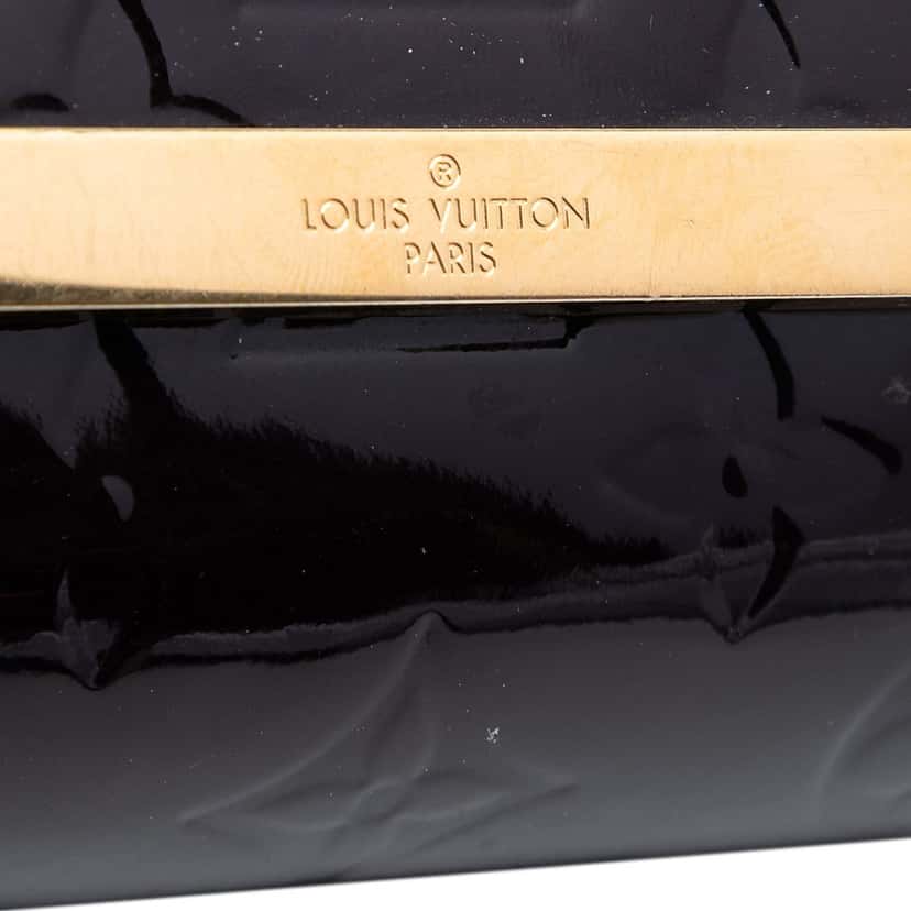 Louis Vuitton Monogram Vernis Ana Purple Leather Very good condition - Box View