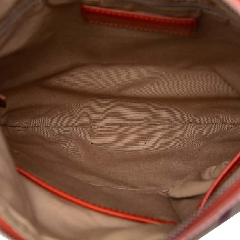 Burberry Supernova Check Coated Canvas Dryden Crossbody Beige Very good condition - Inside View