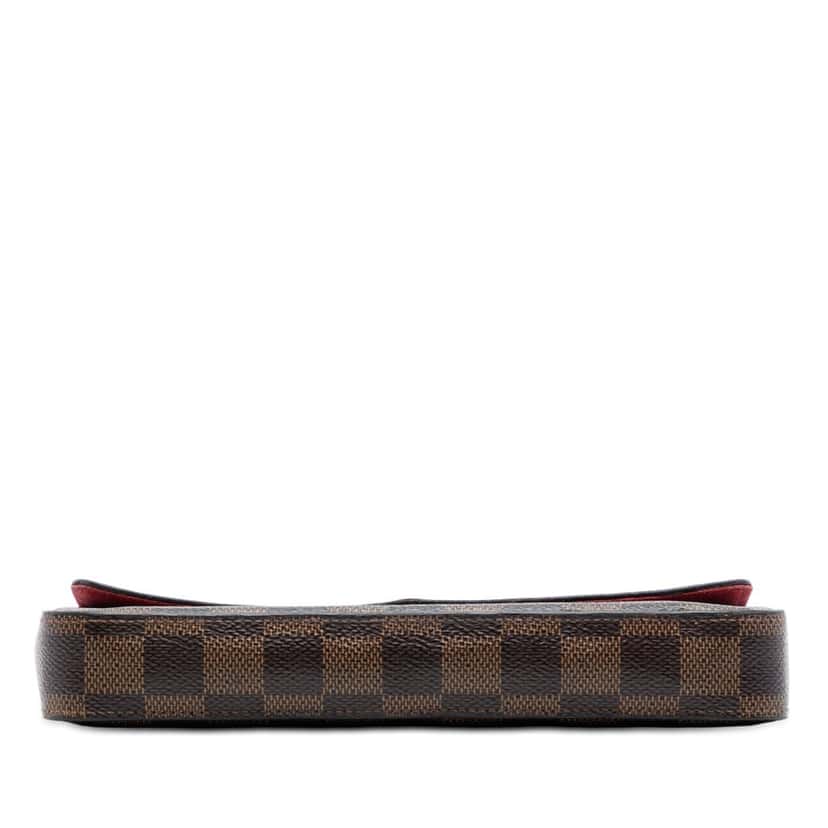 Louis Vuitton Damier Ebene Pochette Felicie Brown Very good condition - Inside View