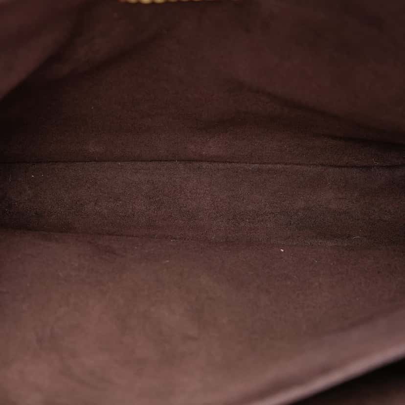 Louis Vuitton Monogram Pochette Metis Brown Very good condition - Model View